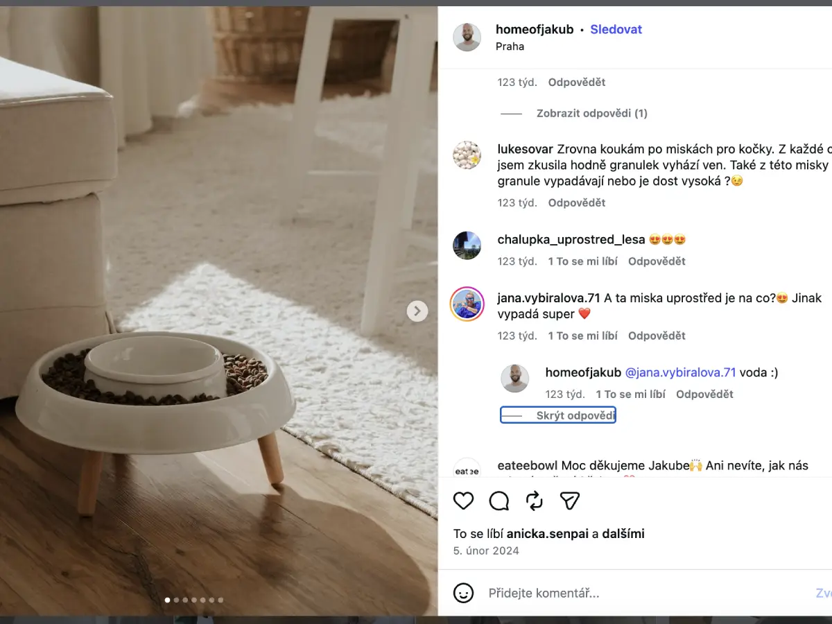 Obsah pro sociální sítě a UGC — ukázka z kampaně Eatee
